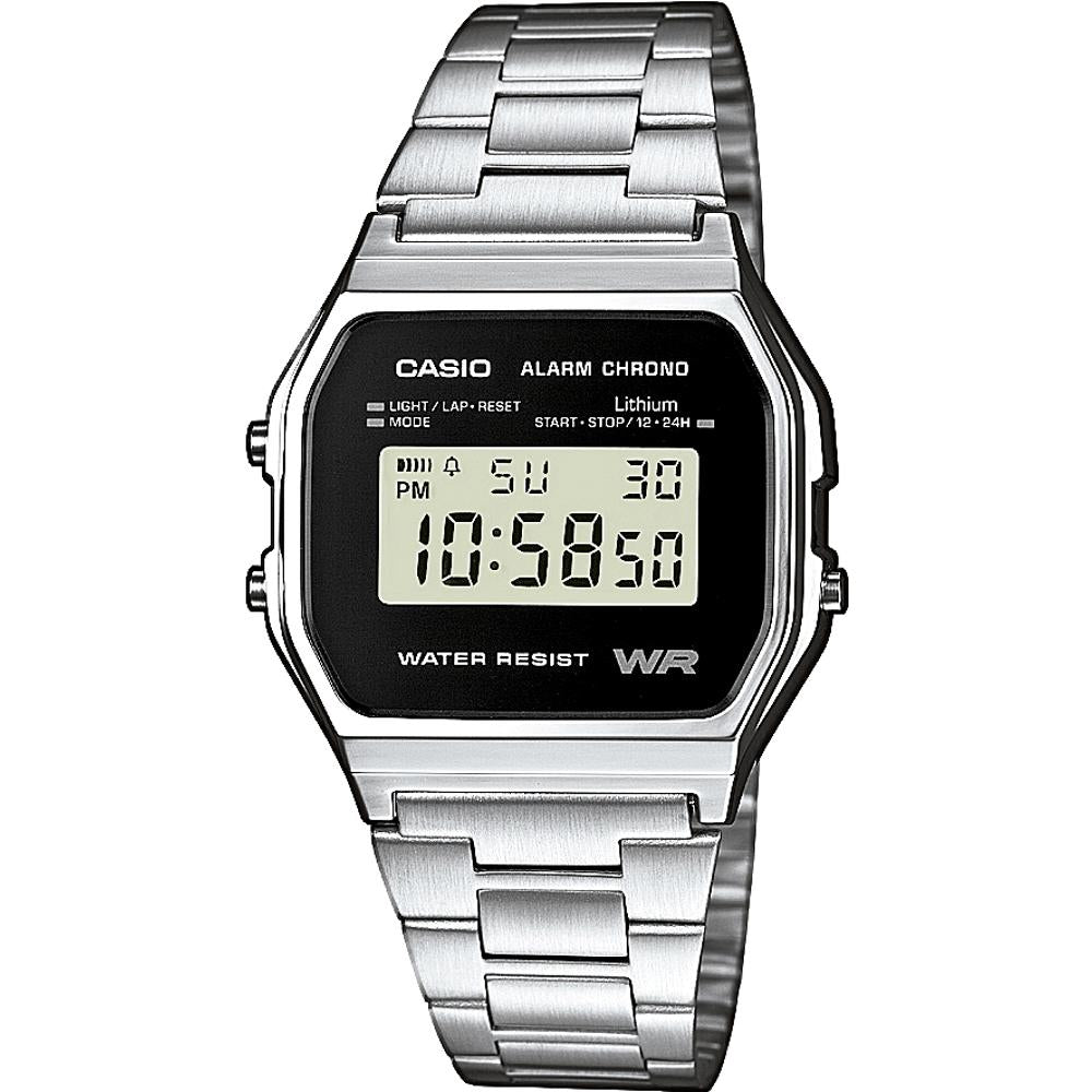 Casio A158WEA-1EF ceas, argintiu