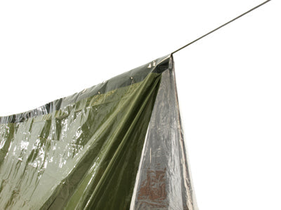 Origin Outdoors cort de supraviețuire 3 în 1, 240x107x92 cm, verde