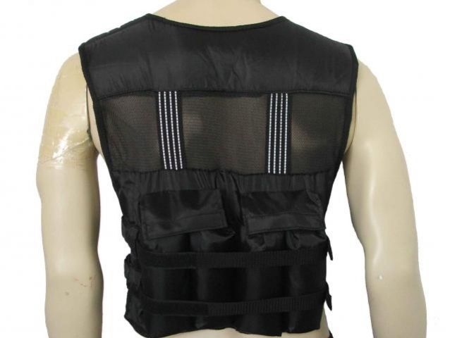 Katsudo Vestoro vestă cu greutate goală, neagră