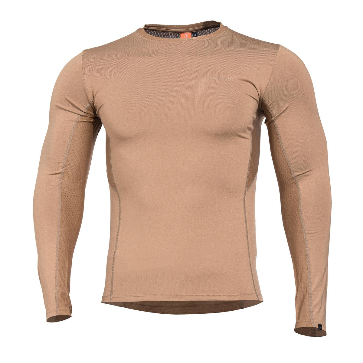 Pentagon Apollo Activity tricou funcțional pentru bărbați cu mânecă lungă, coyote