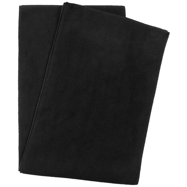 Fox Outdoor fular fleece, negru, aprox. 160 x 25 cm