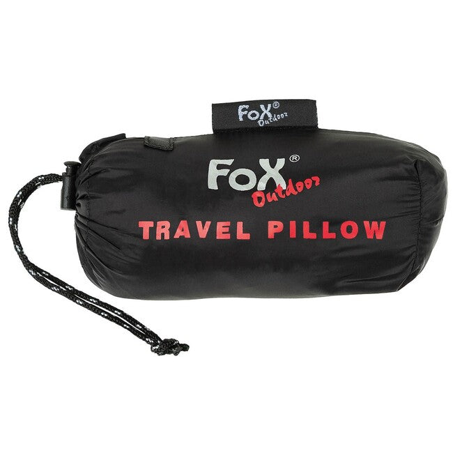 Fox Outdoor pernă de călătorie gonflabilă, neagră