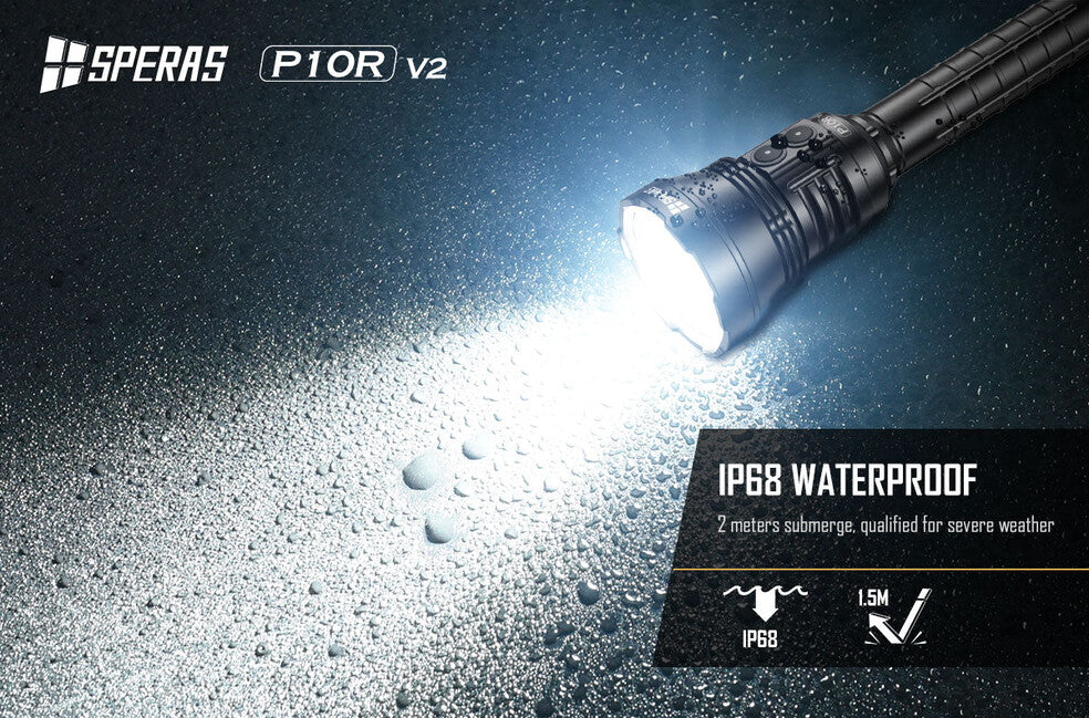 Speras P10R V2 lanternă LED reîncărcabilă 10000LM
