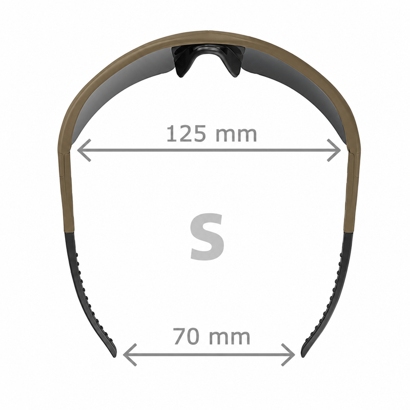 SWISS Eye® RAPTOR ochelari tactici de protecție, coyote