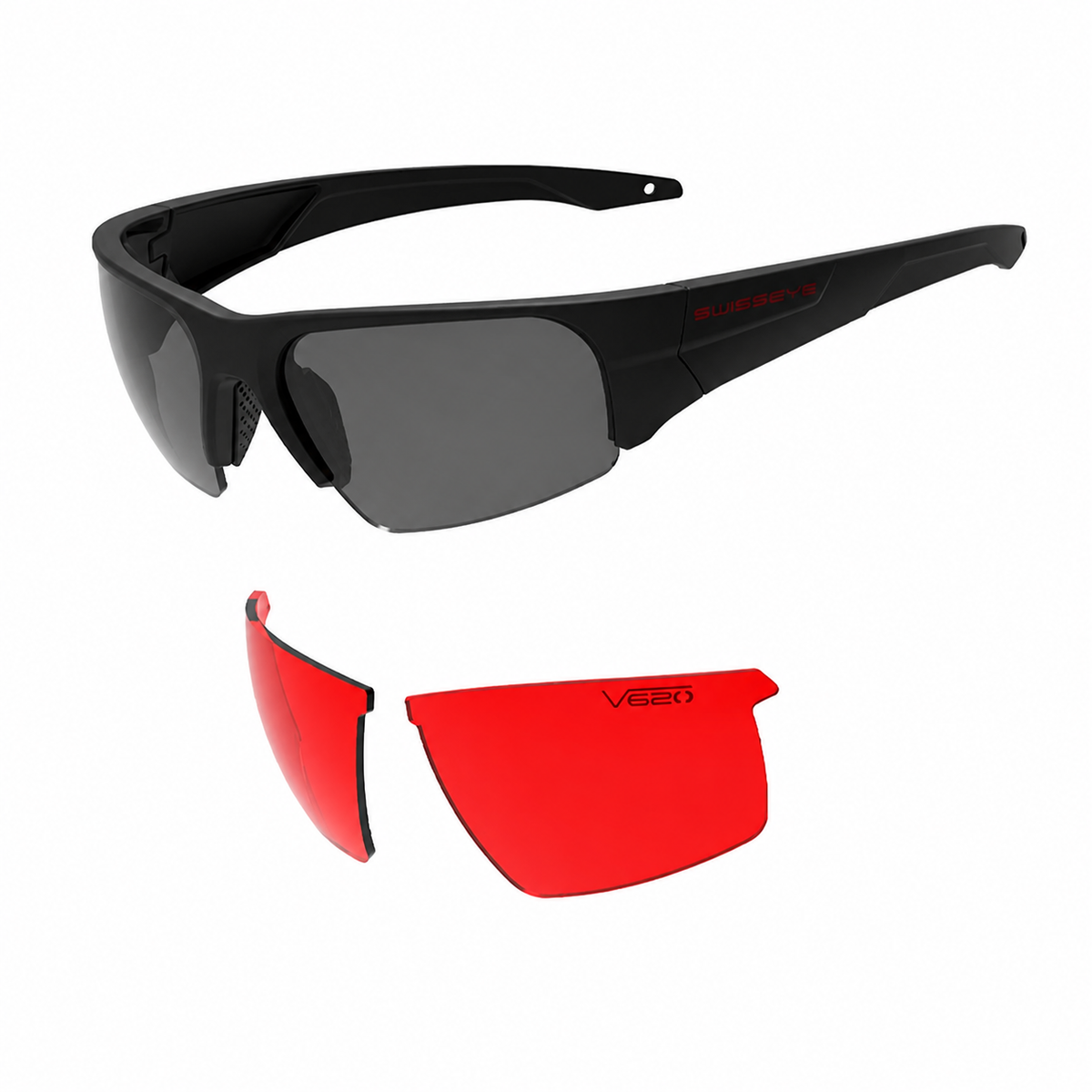 SWISS Eye® VIPER V620 ochelari tactici, negri