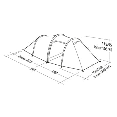 Robens Voyager EX cort pentru 3 persoane