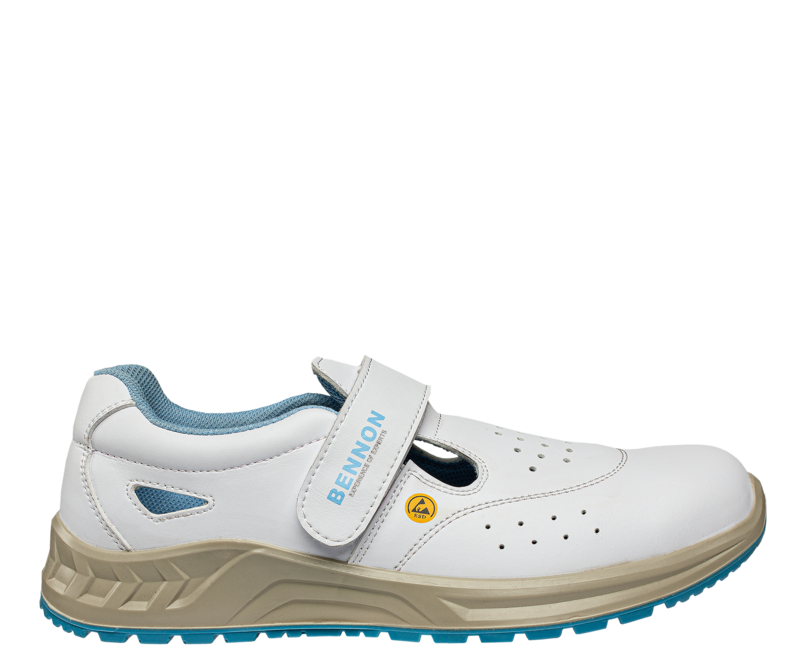 BENNON WHITE S1 ESD sandale de lucru