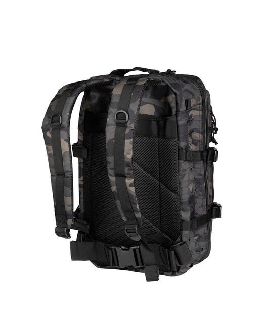 Mil-Tec rucsac de asalt tăiat cu laser camuflaj închis LG