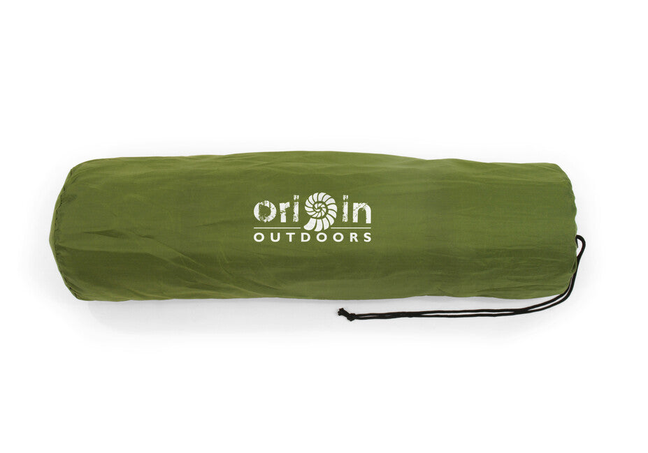 Origin Outdoors saltea de camping autogonflabilă, oliv, 10 cm