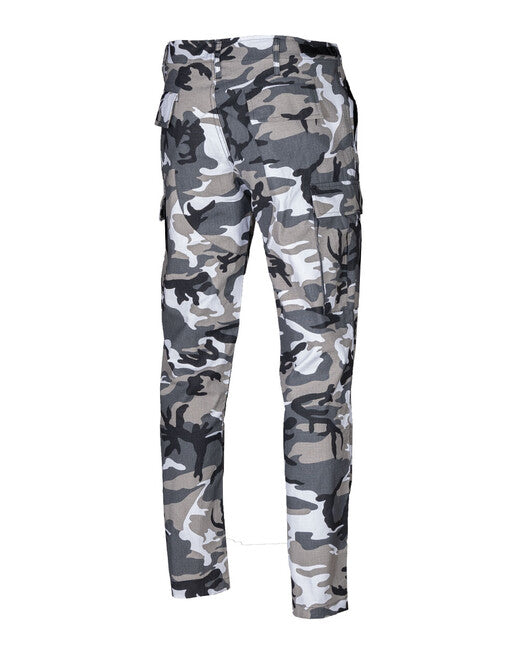 Mil-Tec US BDU SLIM FIT pantaloni de teren rip-stop, urbani