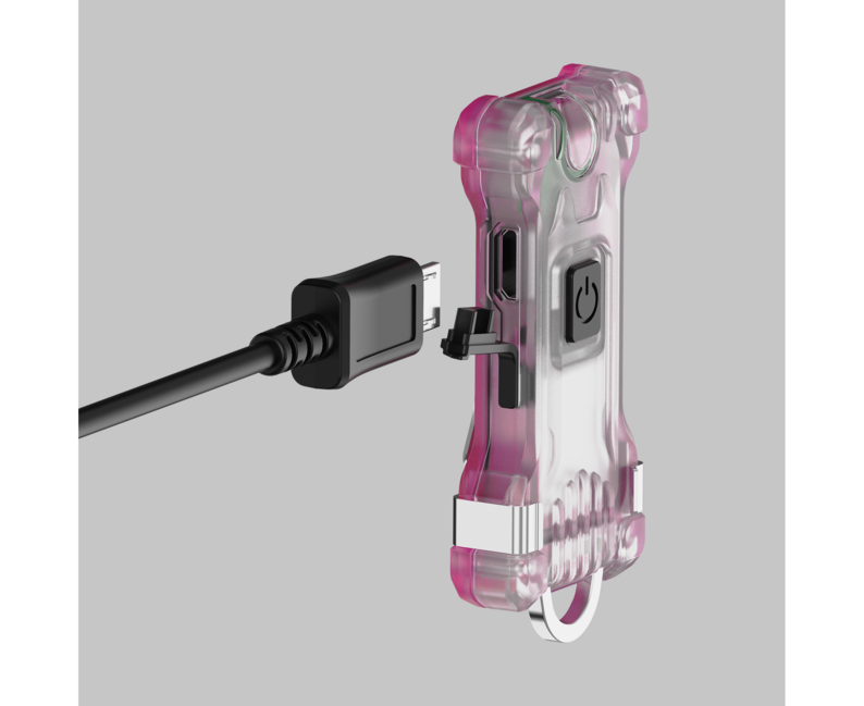 ArmyTek Zippy LED breloc, roz