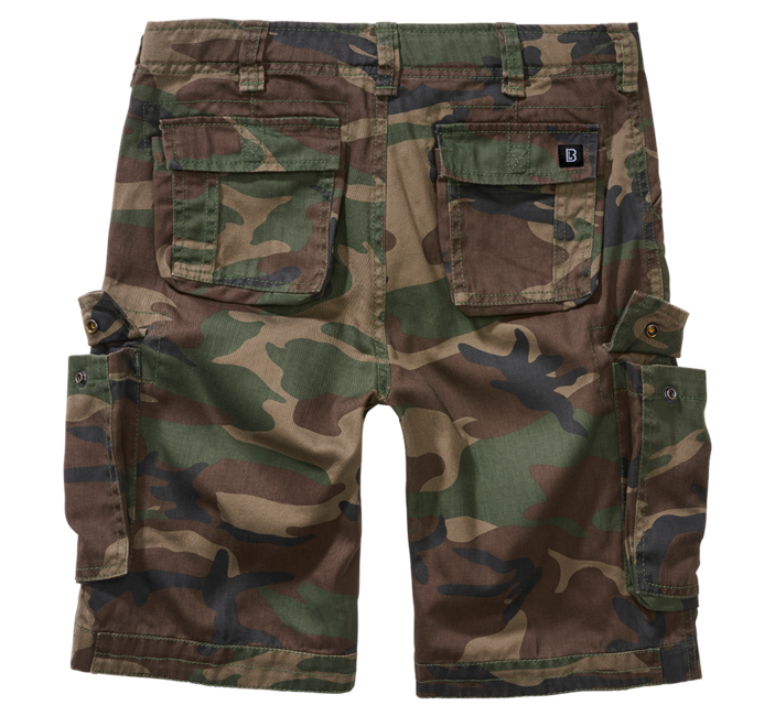 Brandit Urban Legend pantaloni scurți pentru copii, woodland
