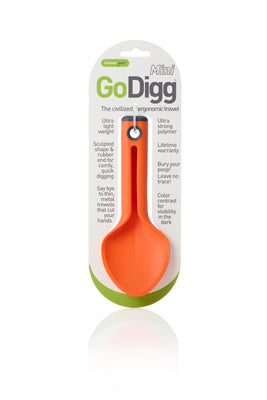 Humangear GoDigg Mini lopată, portocalie, gri