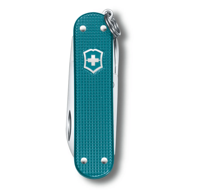 Victorinox Classic Colors Alox Wild Jungle cuțit multifuncțional 58 mm, turcoaz, 5 funcții