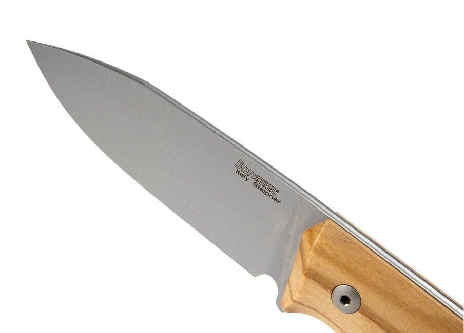 Lionsteel B35 UL cuțit tip bushcraft cu lamă fixă din oțel Sleipner