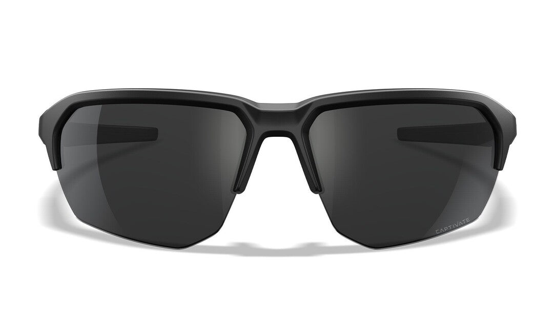 Wiley X Jakl ochelari de soare Captivate Polarized, Black Mirror/Matte Black
