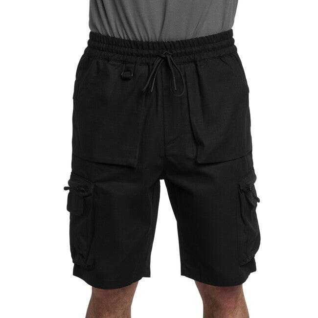 Mil-Tec Urban Explorer R/S pantaloni scurți tactici, negri