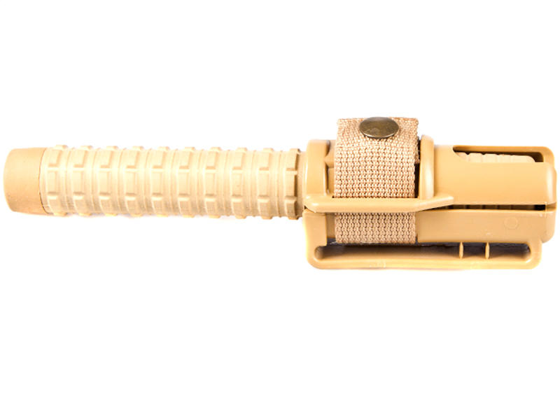 ESP baston 21" 53cm călit cromat mâner de culoare sable telescopic, călit, cromat, mâner de culoare sable