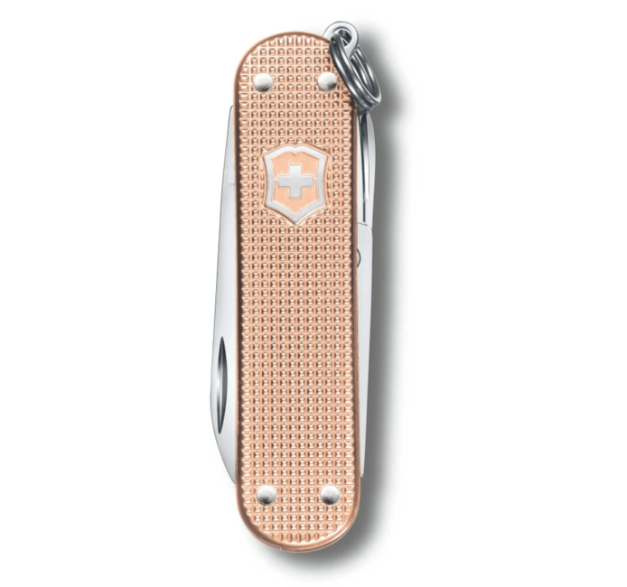 Victorinox Classic Colors Alox cuțit multifuncțional Fresh Peach 58 mm, portocaliu, 5 funcții