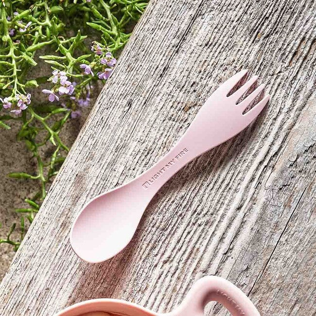 LIGHT MY FIRE Spork little lingură multifuncțională, verde