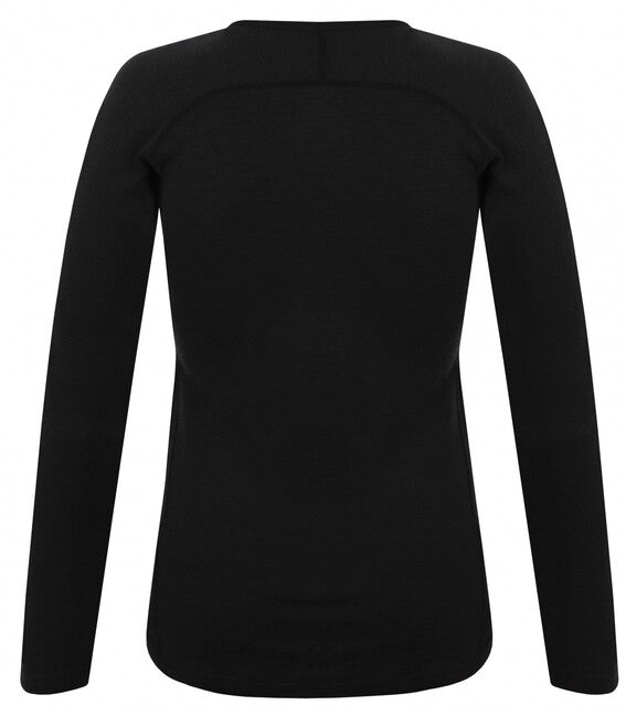 HUSKY Mertee tricou termo cu mânecă lungă pentru femei, negru, L