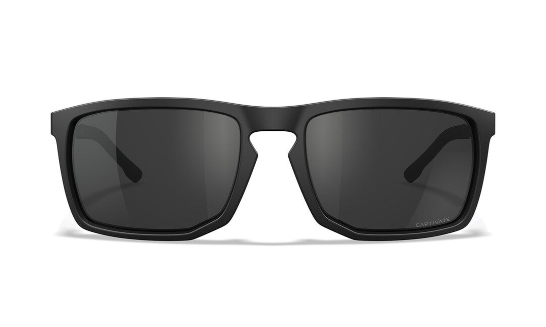 Wiley X Axe ochelari de soare, Captivate Polarized Grey/ Matte Black