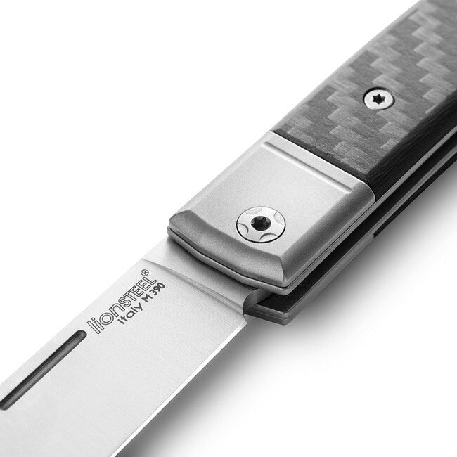 Lionsteel BestMAN BM1 cuțit cu lamă unică din oțel M390 CF