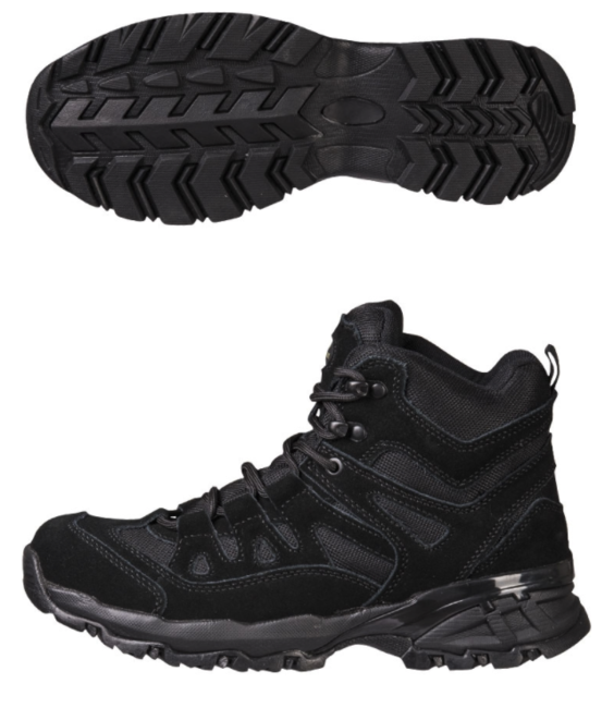 Mil-Tec SQUAD STIEFEL 5 INCH bocanci, negri