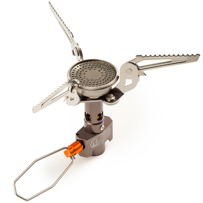 GSI Outdoors Pinnacle Canister Stove arzător de trekking pe gaz, argintiu