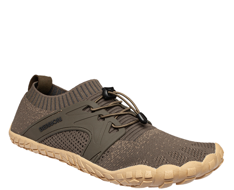 BENNON BOSKY pantofi barefoot, kaki