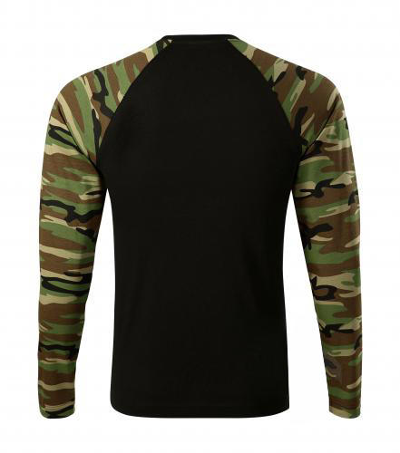 Malfini Camouflage tricou 160g/m2, brown
