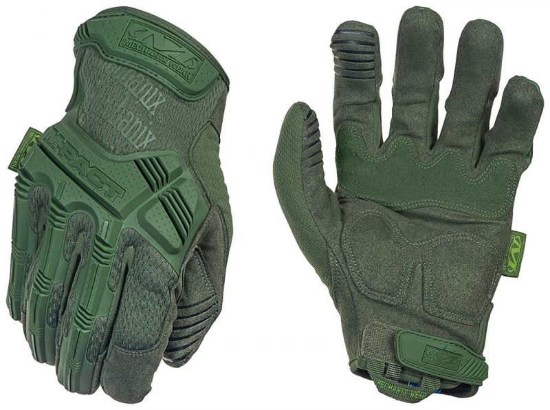 Mechanix M-Pact mănuși cu protecție la impact, oliv