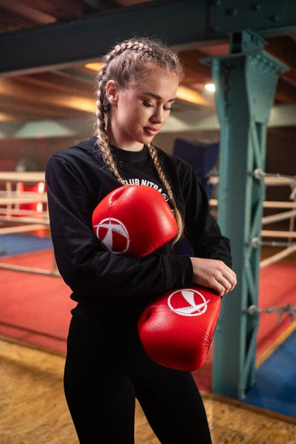 Katsudo Champion IV mănuși de box, roșii