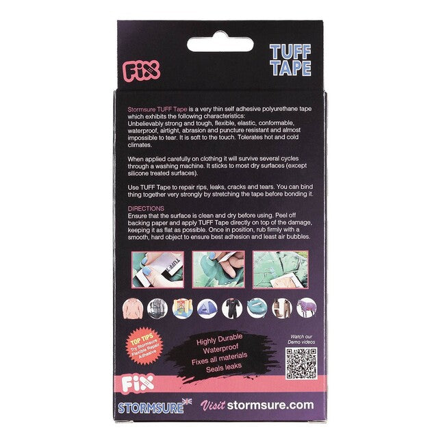 Stormsure TUFF Tape bandă de reparație, 50 x 7,5 cm