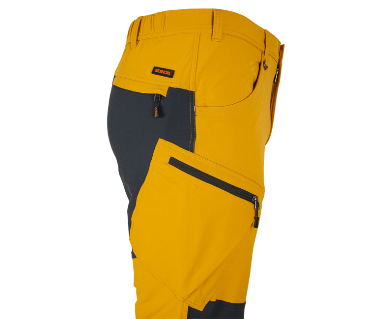 BENNON FOBOS pantaloni de lucru outdoor, ocru/gri