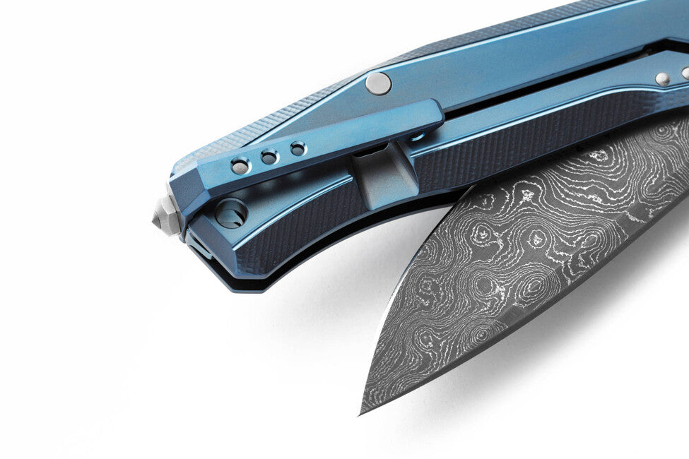 Lionsteel MYTO MT01D briceag de lux cu mâner din titan masiv BL