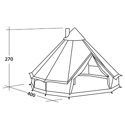Robens Klondike cort pentru 6 persoane