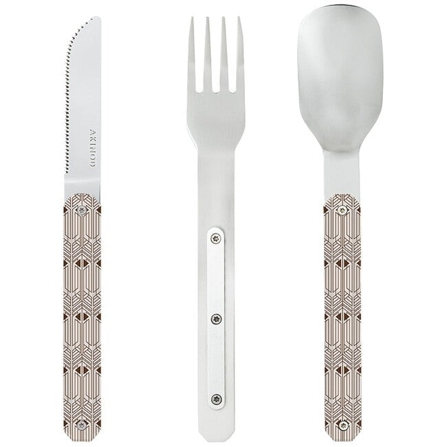 Akinod A01M00023 set tacâmuri Art déco, 12h34
