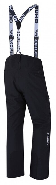 HUSKY Gili pantaloni de schi pentru bărbați, negri