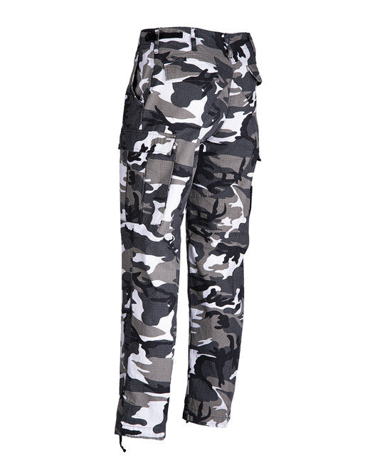 Mil-Tec US BDU pantaloni de teren rip-stop prespălat, urbani