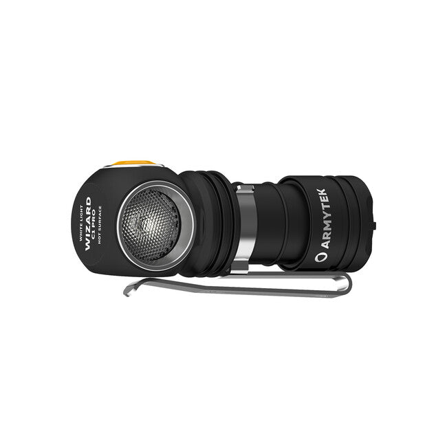 ArmyTek Wizard C1 Pro LED lanternă frontală cu suport magnetic și alimentare din acumulator Magnet White, 1000 lm, 1440 h, 55 g