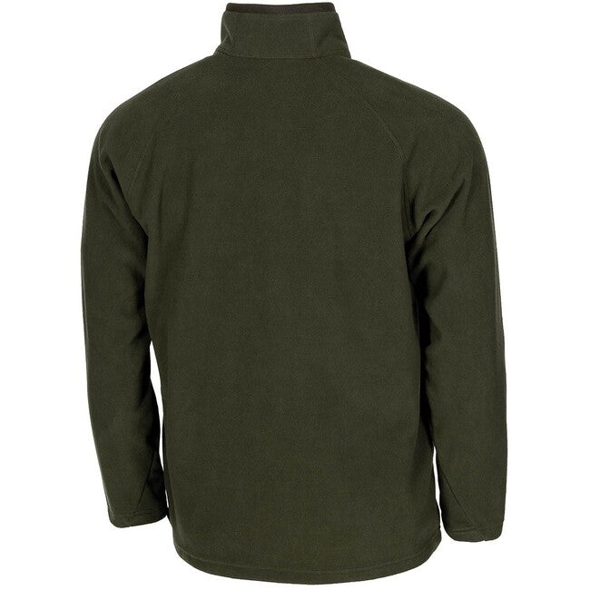 MFH Troyer tricou fleece cu mânecă lungă, OD green