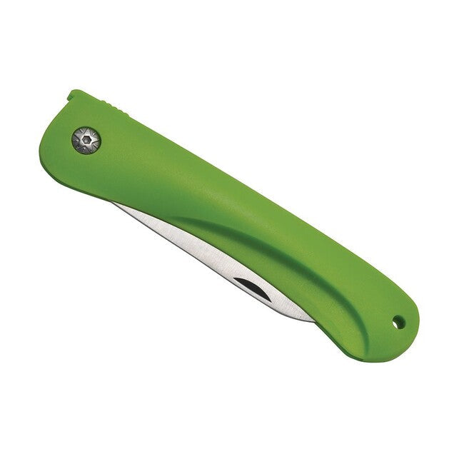 Baladeo ECO193 Birdy briceag, lamă 8 cm, oțel 2CR13, mâner PP verde