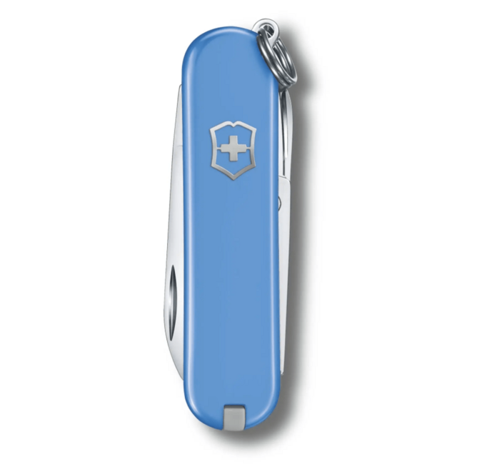 Victorinox Classic SD Colors Summer Rain cuțit multifuncțional, albastru deschis, 7 funcții