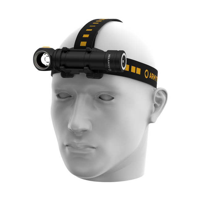 ArmyTek Wizard C2 Pro Max LR lanternă de buzunar LED cu clip pentru centură, cu geantă, alimentară din acumulator, 4150 lm, albă
