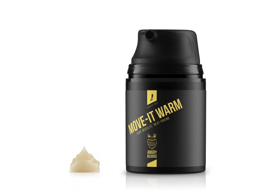 Angry Beards Usain Hot gel sportiv încălzitor, 50 ml