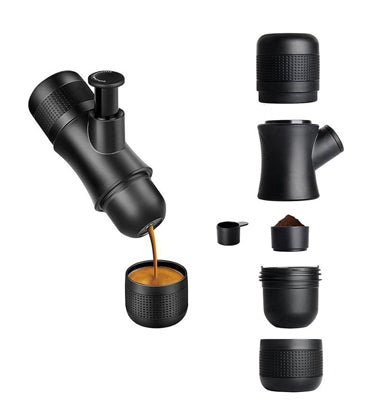 Origin Outdoors Mini-Espresso To-Go, negru