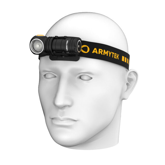 ArmyTek Wizard C1 Pro LED lanternă frontală cu suport magnetic și alimentare din acumulator Magnet White, 1000 lm, 1440 h, 55 g