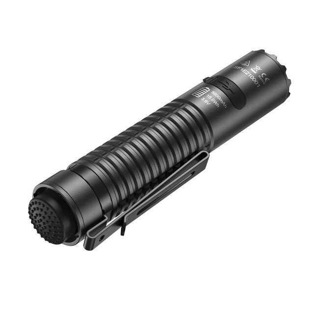 Speras E21 EDC lanternă tactică reîncărcabilă 2000LM, neagră