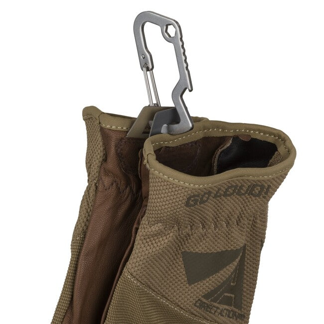 Direct Action® Hard Gloves mănuși din piele, Coyote Brown